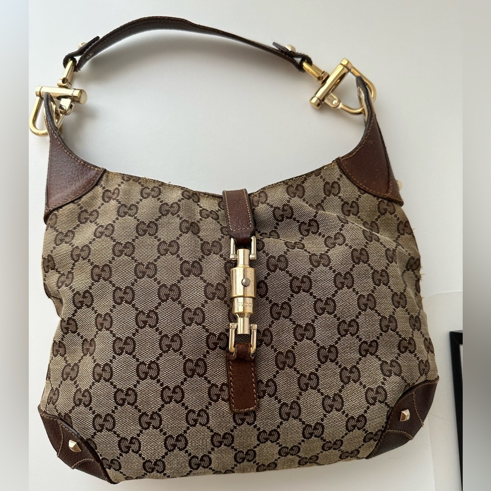 Vintage GUCCI JACKIE with gold hardware